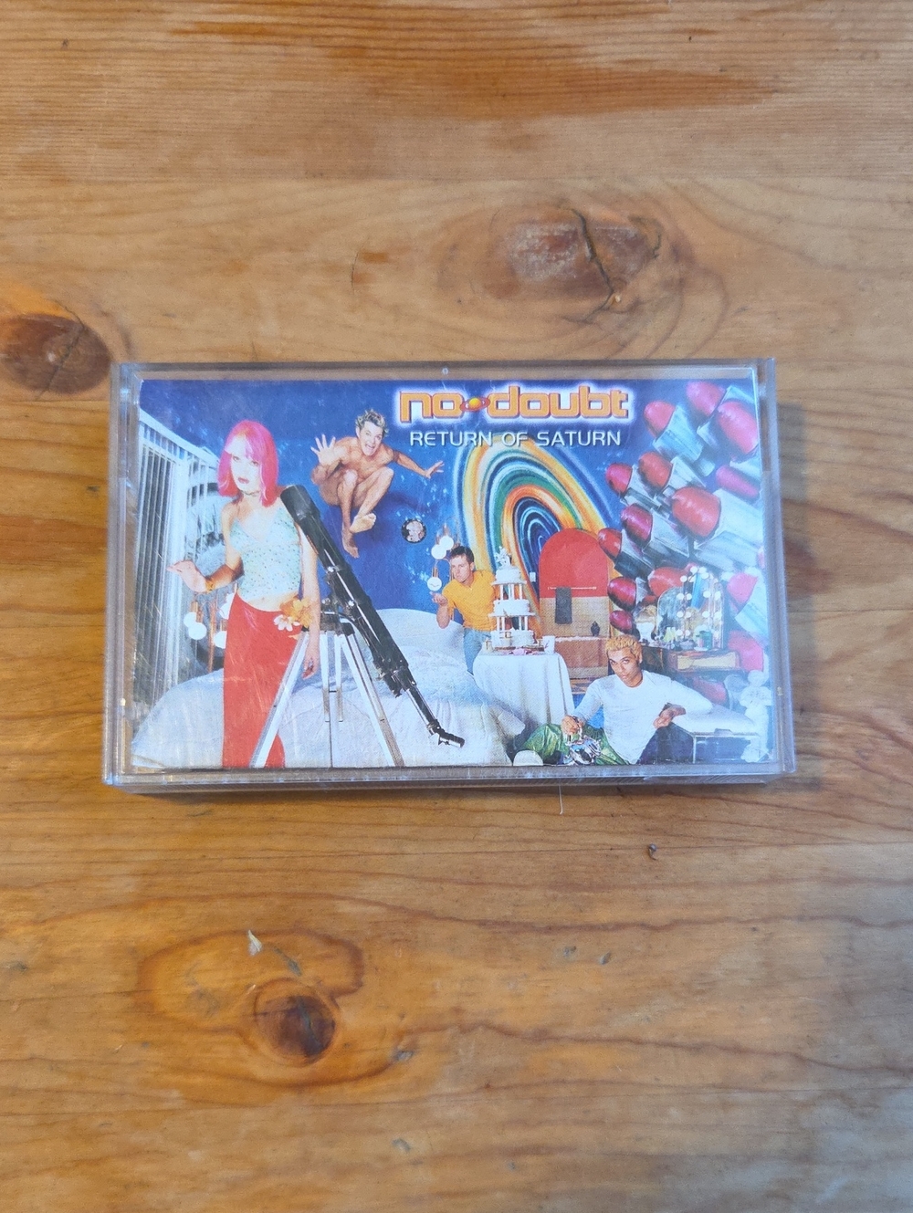 No Doubt "Return of Saturn" Vintage Cassette Tape Gwen Stefani Ska Grunge